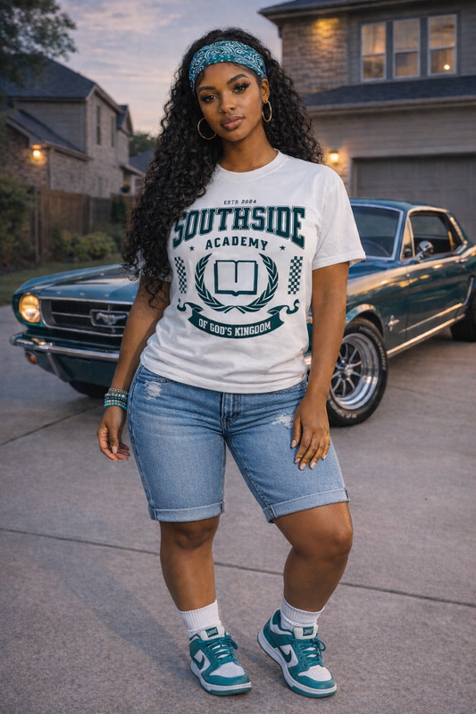SouthSide Of The Kingdom Enzyme Washed T-Shirt