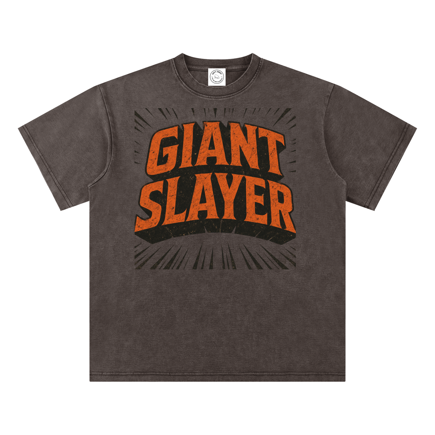 Giant Slayer Bamboo Slub Snow Washed T-Shirt