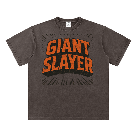 Giant Slayer Bamboo Slub Snow Washed T-Shirt