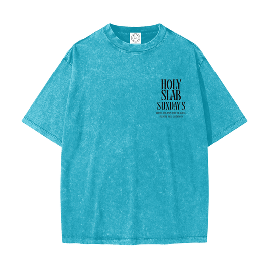Nawfside Blue Line Heavyweight Snow Washed T-Shirt